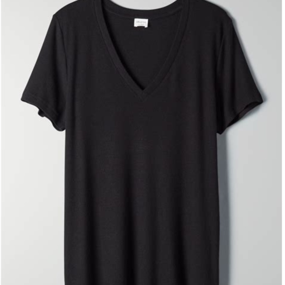 Aritzia Wilfred Free⎜LEONIS T-SHIRT⎜BLACK - Picture 4 of 12